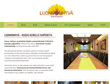 Tablet Screenshot of luonnonhyva.fi